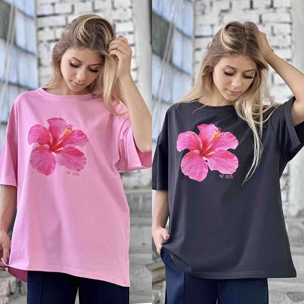 Футболка Safi (34-42) S55 pink (лето)