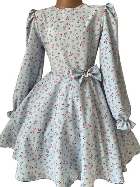 Платье Safi (104-116) S11 l.blue (деми)