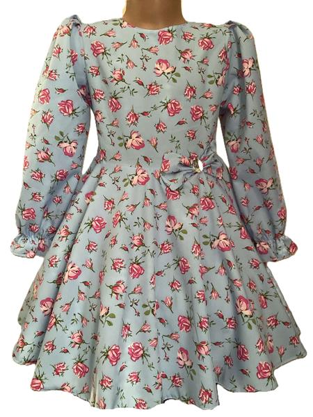 Платье Safi (104-116) S17 l.blue (деми)