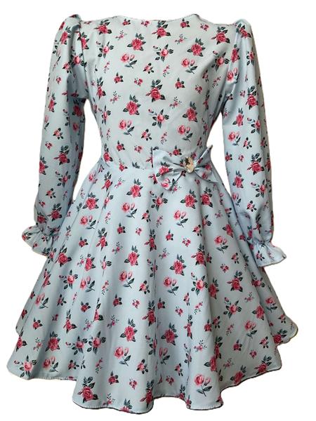 Платье Safi (104-116) S19 l.blue (деми)