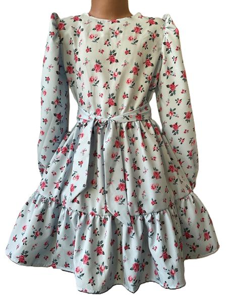 Платье Safi (122-140) S36 l.blue (деми)