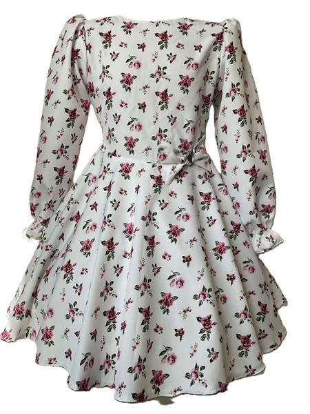 Платье Safi (122-140) S48 white (деми)