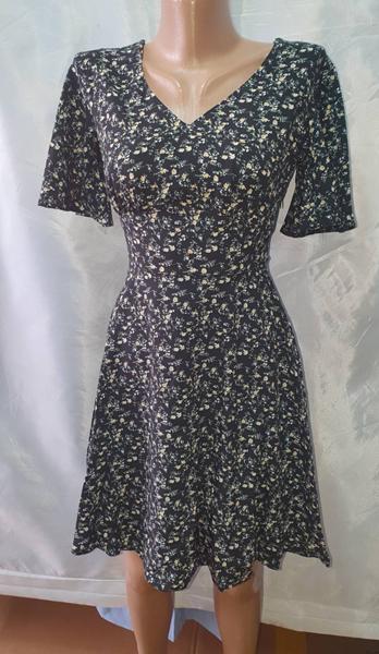 Платье Deliv (S-XL) 560-1 black (лето)