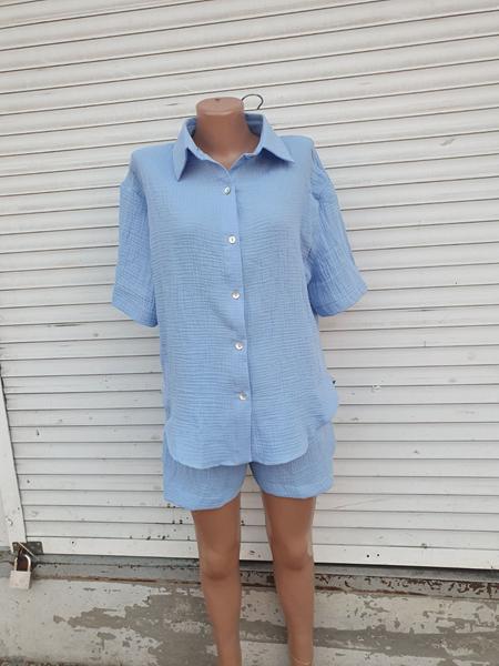 Костюм Deliv (S-L) 67 l.blue (лето)