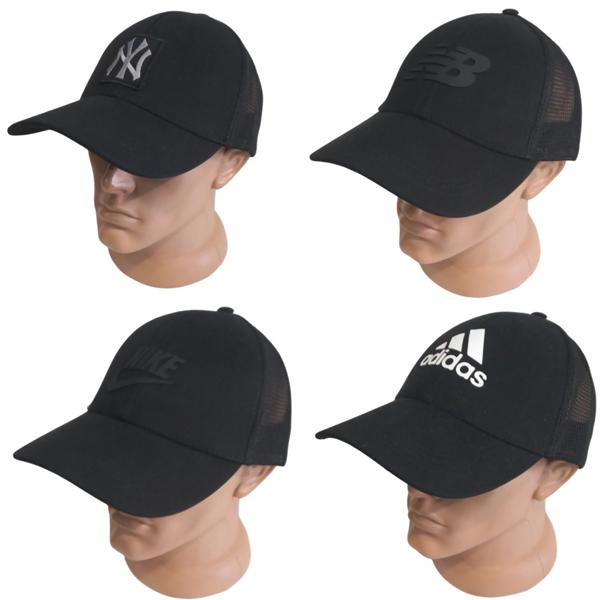 Кепка Mabi (56-60) 0760 black (лето)