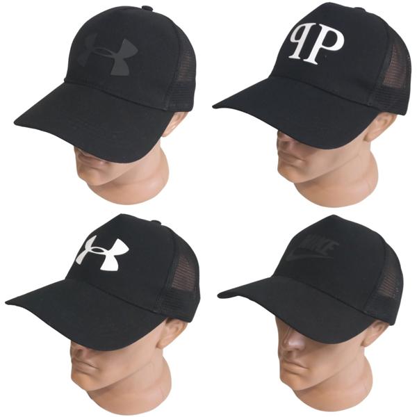 Кепка Mabi (56-60) 0762 black (лето)