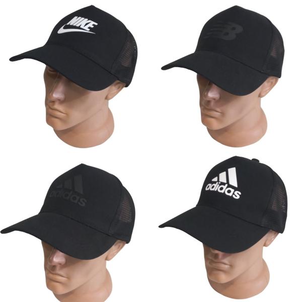 Кепка Mabi (56-60) 0763 black (лето)