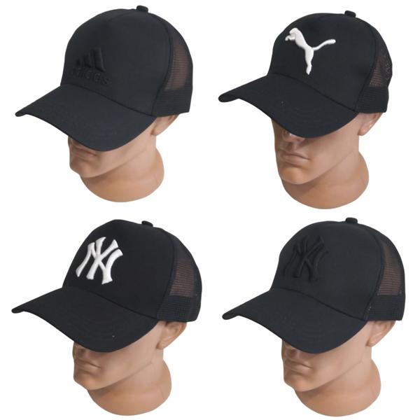 Кепка Mabi (56-60) 0765 black (лето)