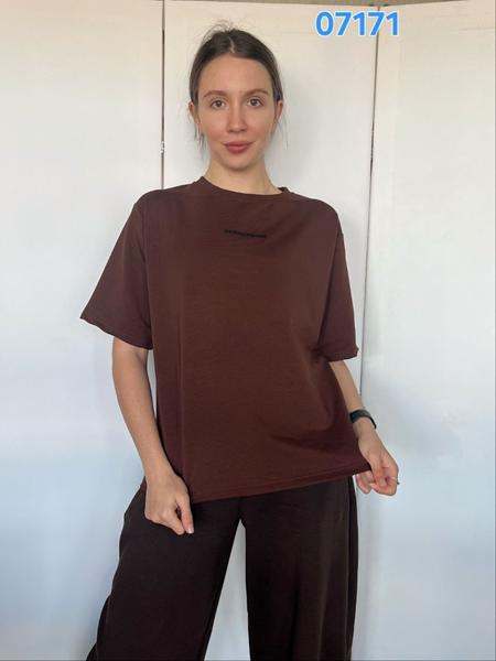 Футболка FSN (44-46) 07171 brown (лето)