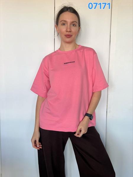 Футболка FSN (44-46) 07171 pink (лето)