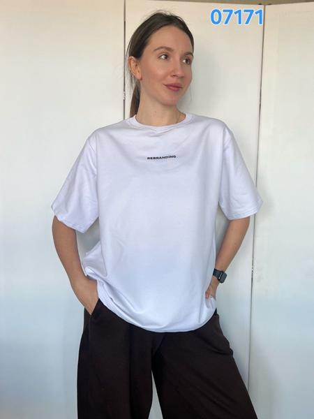 Футболка FSN (44-46) 07171 white (лето)