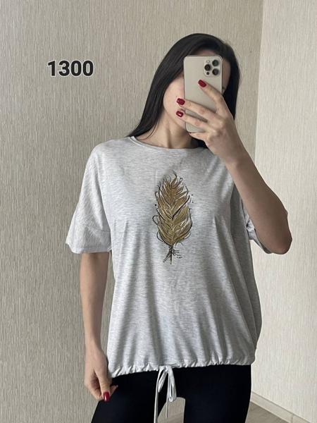 Футболка FSN (52-58) 1300 grey (лето)