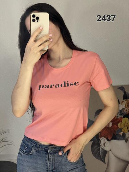 Футболка FSN (42-48) 2437 peach (лето)