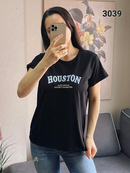 Футболка FSN (44-50) 3039 black (лето)