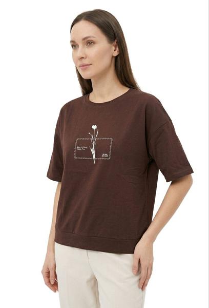 Футболка FSN (50-54) 6518 brown (лето)