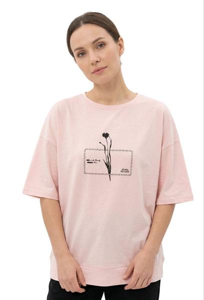 Футболка FSN (50-54) 6518 pink (лето)