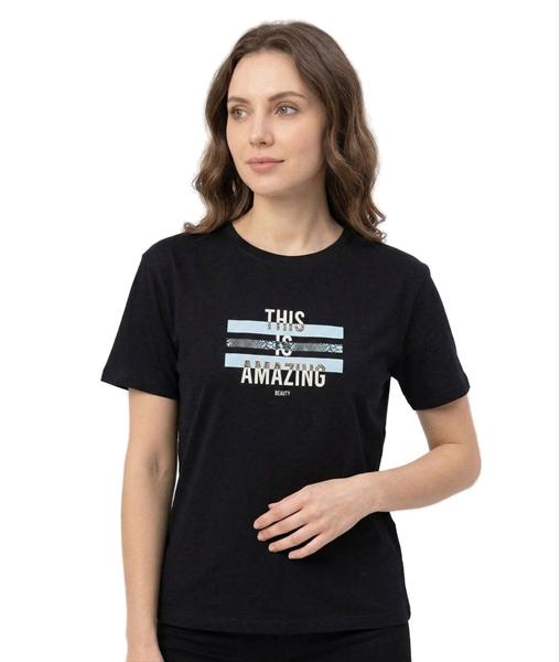 Футболка FSN (46-52) 6533 black (лето)