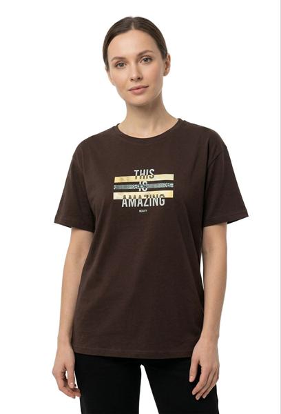 Футболка FSN (46-52) 6533 brown (лето)