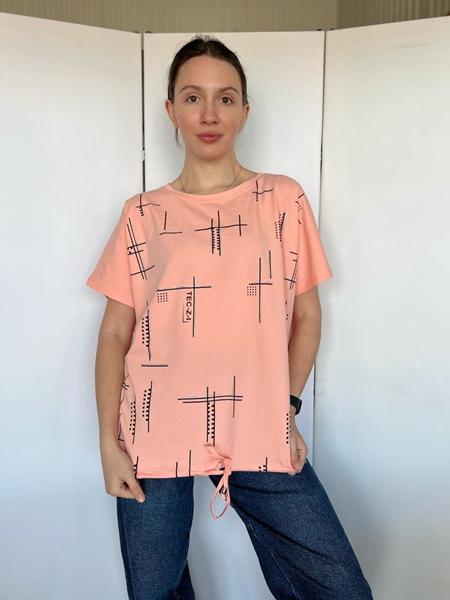 Футболка FSN (M-L) 6535 orange (лето)