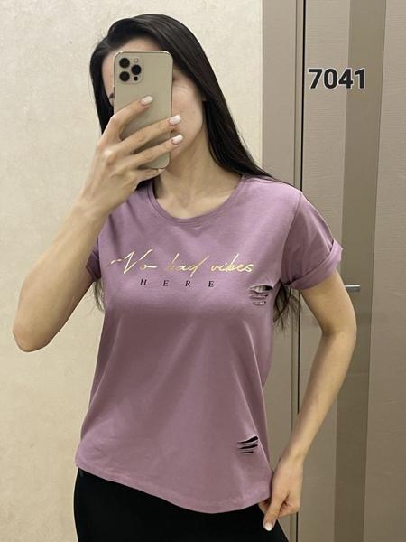 Футболка FSN (42-48) 7041 powder (лето)