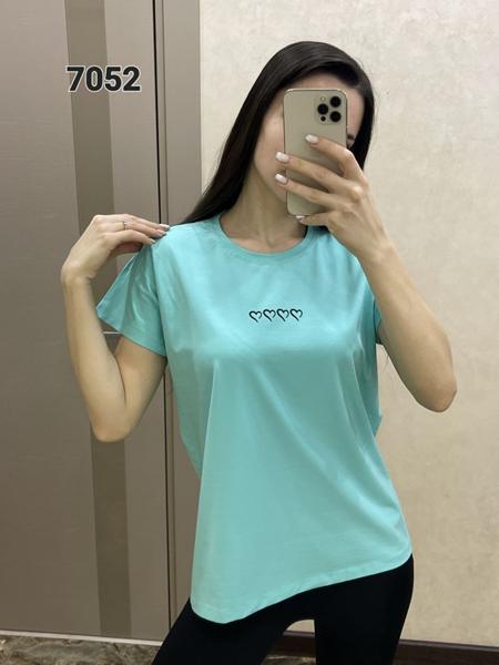 Футболка FSN (46-52) 7052 l.blue (лето)