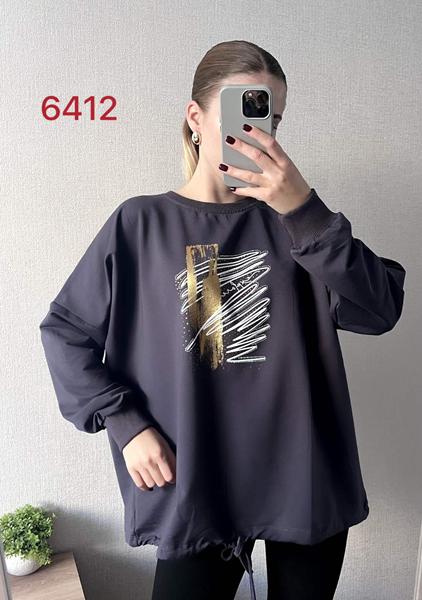 Свитер FSN (46-52) 7062 d.grey (деми)