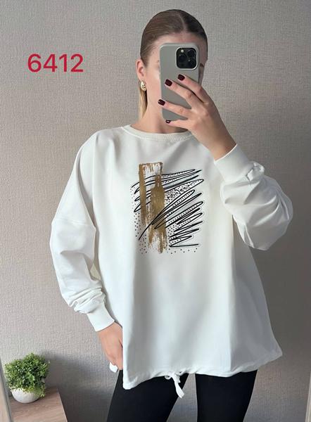 Свитер FSN (46-52) 7062 white (деми)