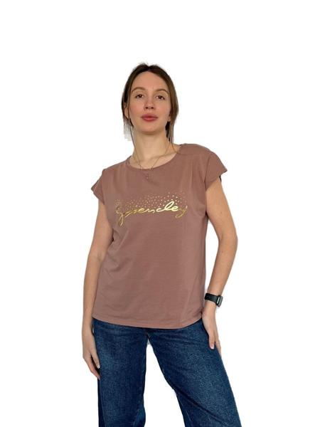 Футболка FSN (44-50) 7134 brown (лето)