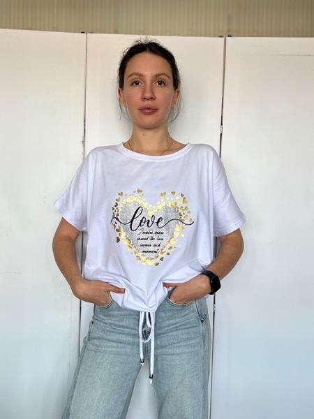 Футболка FSN (56-62) 7195 white (лето)