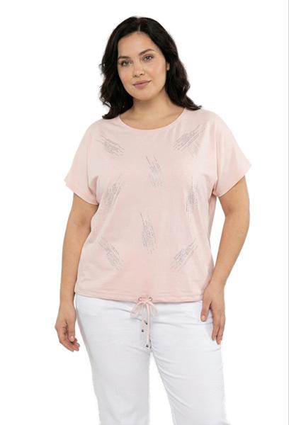 Футболка FSN (50-56) F2830 pink (лето)