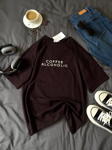 Футболка Alisa Brand (S-L) 620 brown (лето)