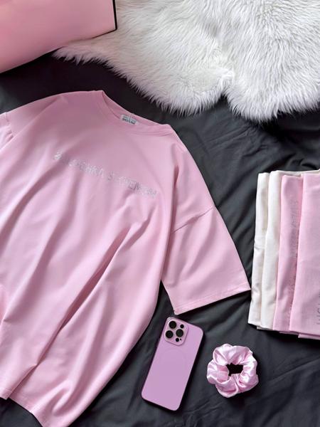 Футболка Alisa Brand (S-L) 670 pink (лето)