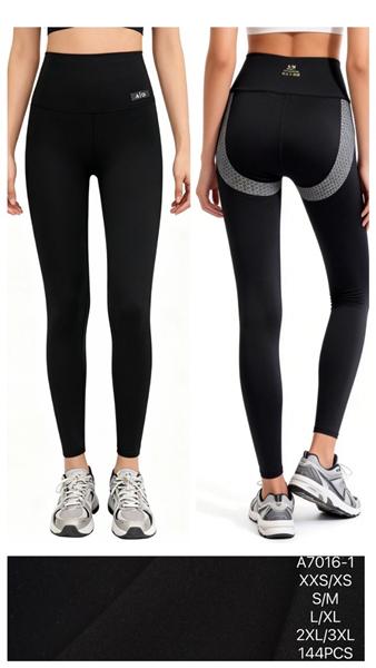 Лосины АнЯ (XS-3XL) 716-1 black (деми)