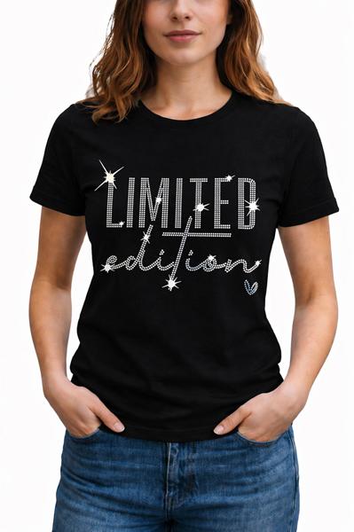 Футболка ALIA (M-3XL) AL119 black (лето)