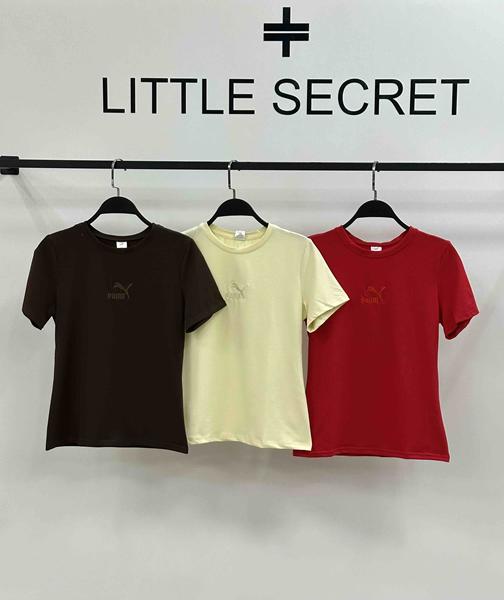 Футболка Little Secret (S-L) 1059 brown (лето)