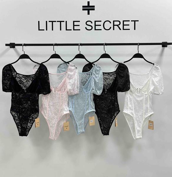 Боди Little Secret (one size) 1932-1 white (лето)