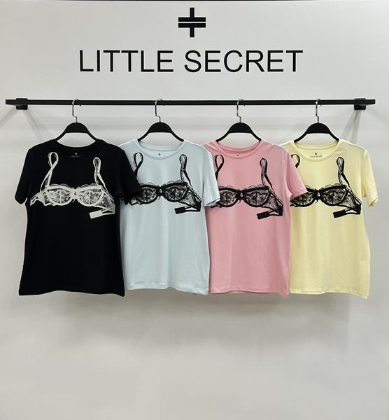 Футболка Little Secret (S-L) 600121 black (лето)