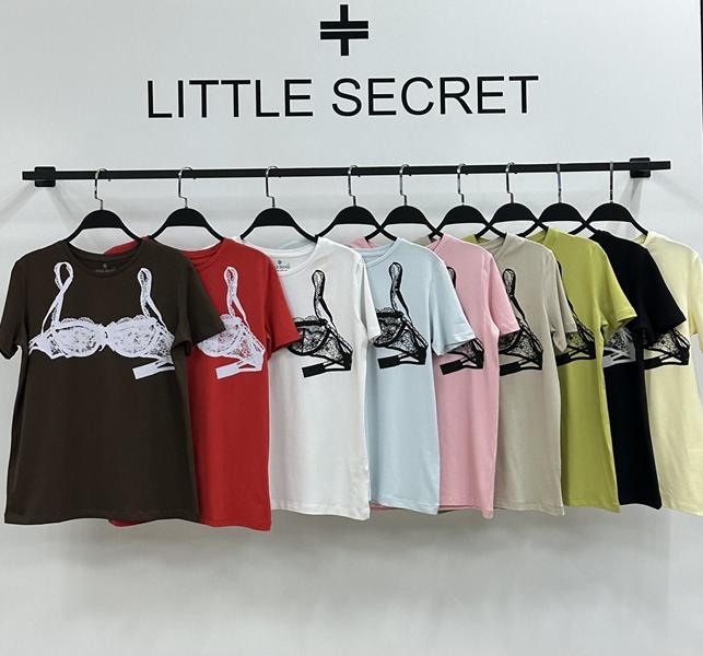 Футболка Little Secret (S-L) 600121 brown (лето)
