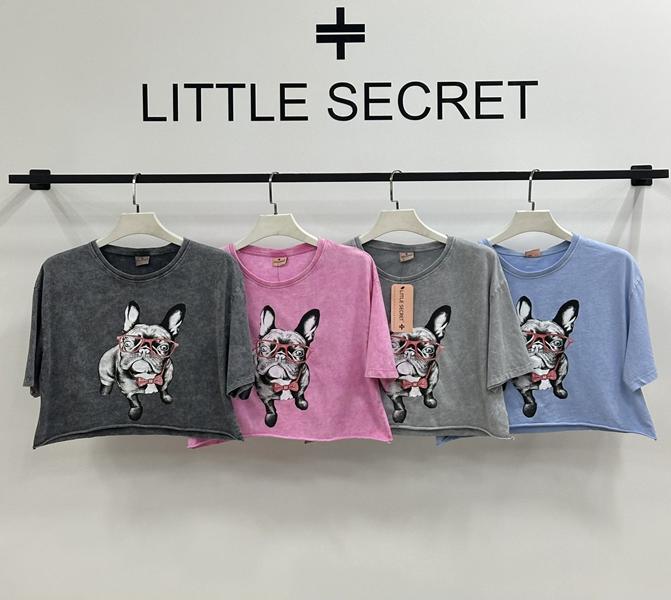 Топ Little Secret (one size) TR0018 d.grey (лето)