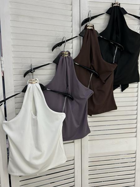 Топ Nefertiti (one size) 017 grey (лето)