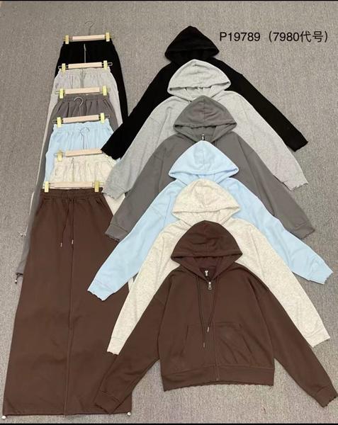 Костюм спорт Nefertiti (M-XL) 19789 black (деми)