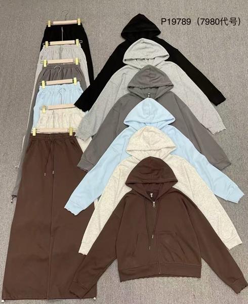 Костюм спорт Nefertiti (M-XL) 19789 l.blue (деми)