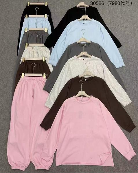 Костюм спорт Nefertiti (M-XL) 30526 pink (деми)