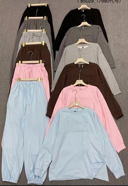 Костюм спорт Nefertiti (M-XL) 85029 black (деми)