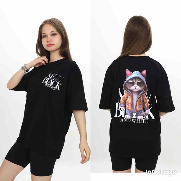 Костюм Fili kids (8-14) FK1793 black (лето)