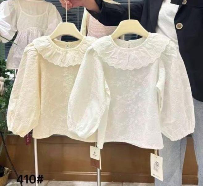 Блузка Meloria (110-150) 410 white (деми)