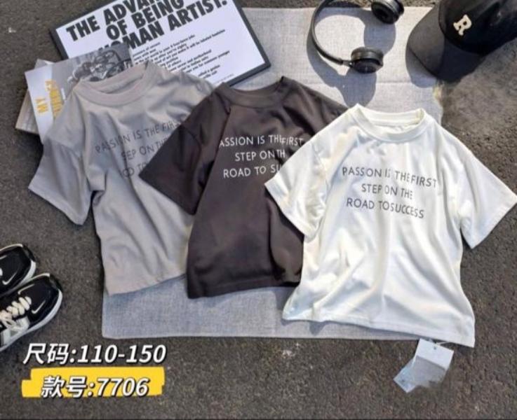 Футболка Meloria (110-150) 7706 l.grey (лето)