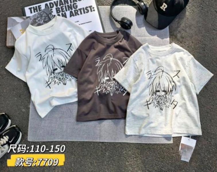 Футболка Meloria (110-150) 7709 l.grey (лето)