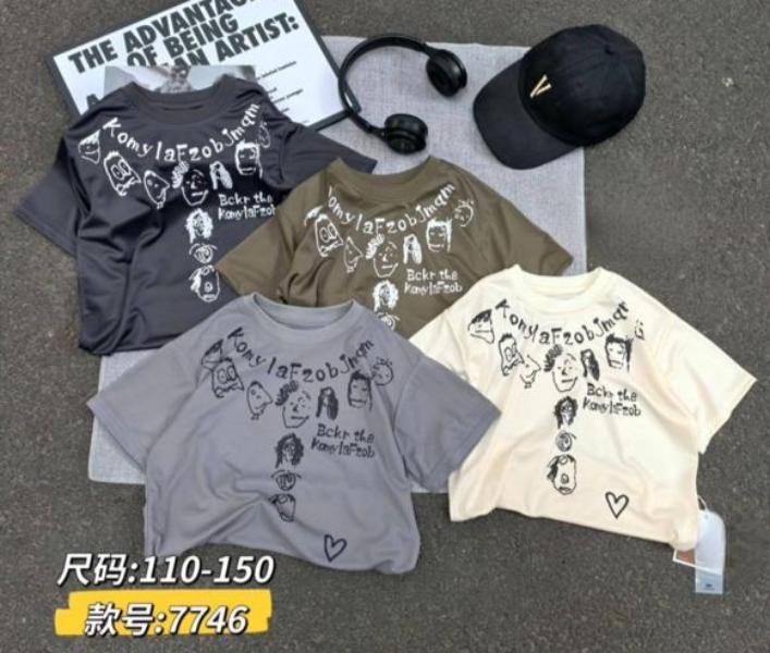 Футболка Meloria (110-150) 7746 black (лето)