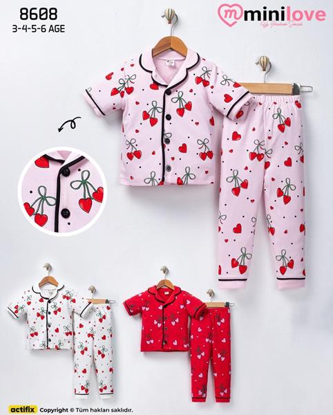 Пижама Meloria (3-6) 8608 pink (лето)